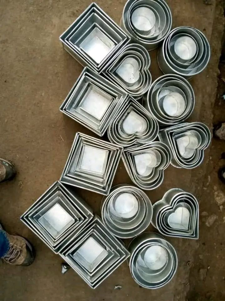 Stainless Steel Baking Tins Set